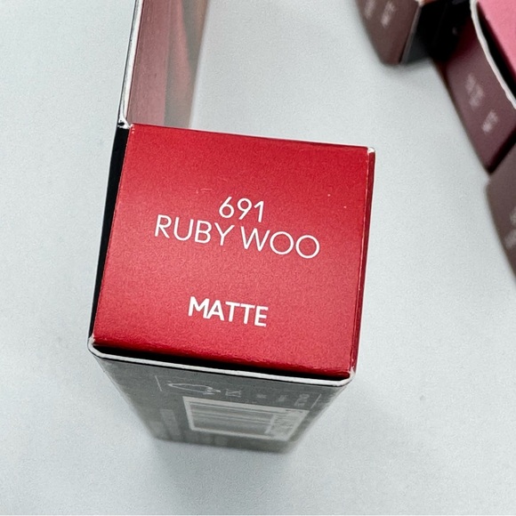 Mini Mac Ruby Woo Matte Lipstick Brand New in Box Authentic - Picture 12 of 14